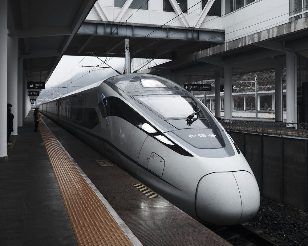 High-speed train in China